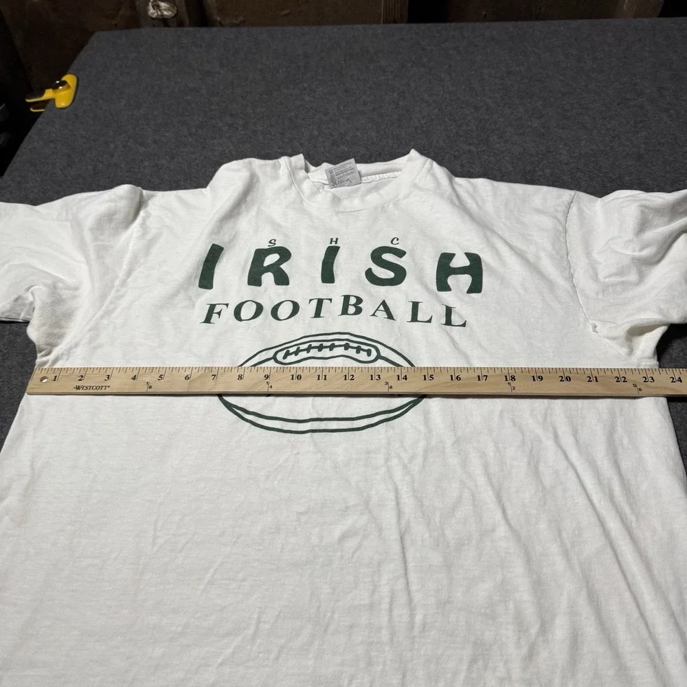 VTG 90s SHC Irish Football Pride Tshirt Mens‎ XXL Sports Single Stitch